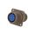 97-3100A-14S-2S Złącze okrągłe PIN 4 rozmiar 14S 97 stop aluminium oliwkowy