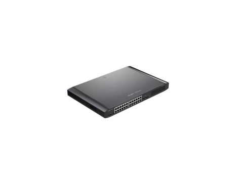 Zarządzalny Switch Reyee L2 24 porty 1Gbit + 2 porty Uplink SFP 1Gbit 24 porty PoE/PoE+ (370W max) Rack