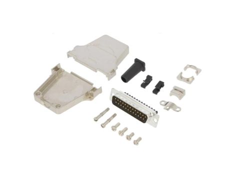 D-Sub męskie proste zacisk śrubowy na przewód -PIN 25 L17DTZF25-RG+L717DB25PST