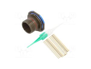 Złącze militarne rozmiar 15 MIL-DTL-38999 Series III D38999/24WD35PN