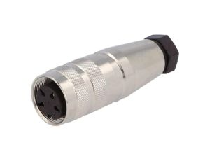 Złącze M16 wtyk żeński lutowanie na przewód 4-PIN 5A 300V C09131D0041002U