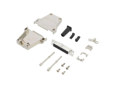 D-Sub męskie proste zacisk śrubowy na przewód -PIN 25 L17DTZF25-LJS-RG+L717DB25PST