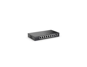 Zarządzalny Switch Reyee L2 9 portów 1Gbit 8 portów PoE/PoE+ (120W max) Metalowa Obudowa Desktop