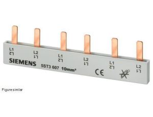 Szyna łączeniowa 2P 16mm2 sztyftowa długość 214mm do cięcia 5ST3704