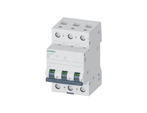 Wyłącznik nadprądowy 3P D 6A 10kA 400V 5SL4306-8