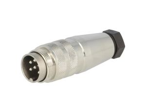 Złącze M16 wtyk męski lutowanie na przewód 6-PIN 5A 300V C09131H0061002U