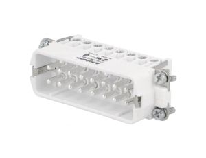 Złącze HDC wkładka stykowa męski C146 16-PIN 16+PE 14A 250V C14610A0160044