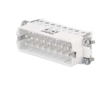 C146-10A0160044 Złącze HDC wkładka stykowa męski C146 16PIN 16+PE 14A 250V