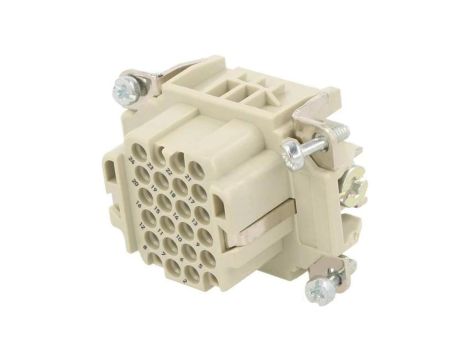C146-10B0240009 Złącze HDC wkładka stykowa żeński C146,heavymate DD 24PIN