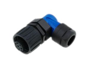 Złącze okrągłe wtyk na przewód 7-PIN żeński lutowanie 250V C01630F00610010