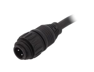 Złącze okrągłe wtyk 4-PIN męski przewody ECOMATE (C016) CA0161A01301512