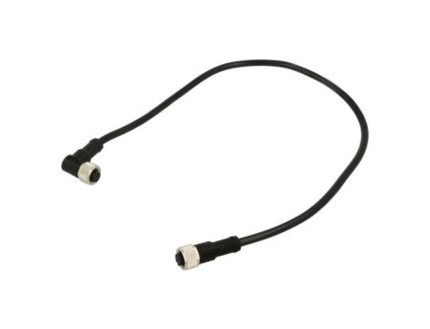 Kabel do czujników/automatyki 8-PIN M12-M12 0,5m wtyk wtyk M12A08FL-12AFR-SDA05