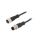 M12A08ML12AFLSB001 Kabel do czujników/automatyki 8PIN M12-M12 1m wtyk wtyk