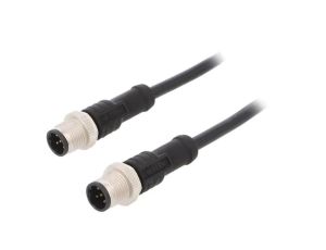 Kabel do czujników/automatyki 5-PIN M12-M12 kod B-Profibus M12B05ML-12BML-SD001