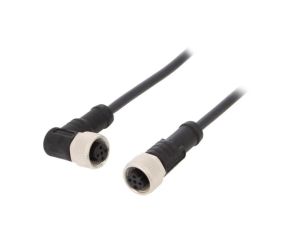 Kabel do czujników/automatyki 5-PIN M12-M12 kod B-Profibus M12B05FL-12BFR-SB001