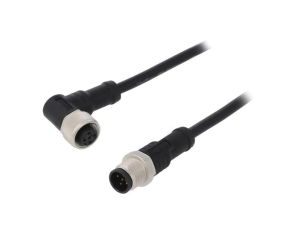 M12A05ML12AFRSDA05 Kabel do czujników/automatyki 5PIN M12-M12 0,5m wtyk wtyk