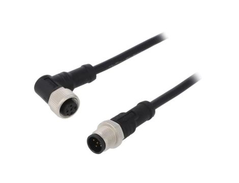 M12A05ML12AFRSDA05 Kabel do czujników/automatyki 5PIN M12-M12 0,5m wtyk wtyk