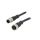Kabel do czujników/automatyki 12-PIN M12-M12 1m wtyk wtyk M12A12ML-12AFL-SD001