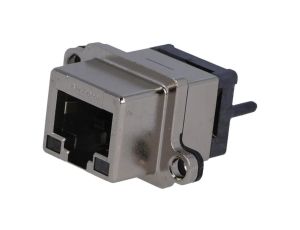 Gniazdo proste RJ45 UL94V-0IP67 na panel THT MRJ-5480-01