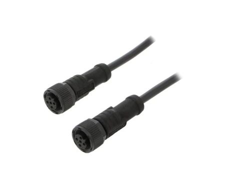 Kabel do czujników/automatyki 5-PIN M12-M12 kod B-Profibus MSBP05FL-SBPFL-SB001