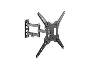 Uchwyt do TV lub monitora Maclean, uniwersalny, max VESA 400x400, 23-55, 30kg, czarny, MC-701N