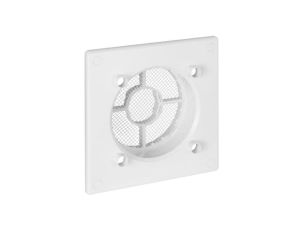 Kratka z kołnierzem wentylacyjna do paneli system+ RWO125 Awenta