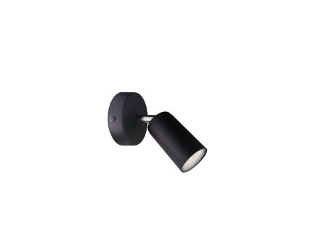 Kinkiet nowoczesny 1xGU10 EYE BLACK