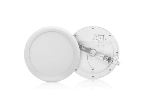 Plafon LED 2w1 Pherkad 12/18W 3000K-6000K IP44 Natynkowy Podtynkowy