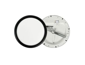 Plafon LED 2w1 Pherkad 25W 3000K-6000K z Czujnikiem Ruchu Czarny IP44