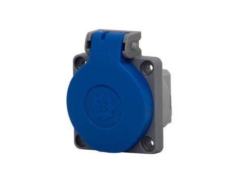 Gniazdo tablicowe 16A 250V 2P+Z IP44 SCHUKO