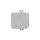 Puszka hermetyczna V7, termoplast 100x100x41 IP54, szara - klik, 12 osłabień
