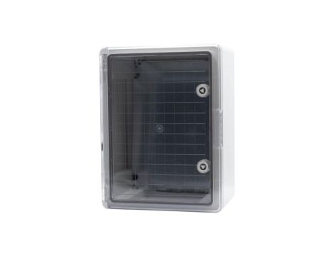 Szafa z tworzywa 300x400x220 mm IP65 drzwi przeźroczyste