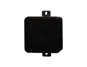 Puszka hermetyczna V7, termoplast 100x100x41 IP54, czarna - klik, 12 osłabień