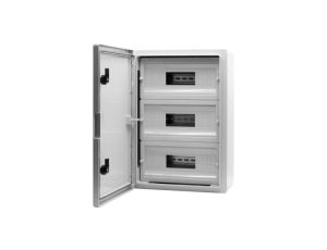 Szafa z tworzywa M 350x500x190 mm IP65 3 rzędy 45 modułów