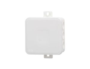 Puszka hermetyczna V5, termoplast 75x75x41 IP54, biała - klik, 12 osłabień