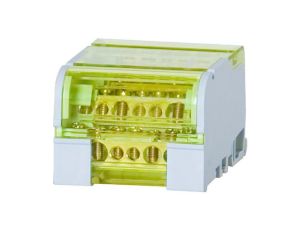 Blok rozdzielczy czterobiegunowy LBR - 407 (100A - 4x7 otworów)