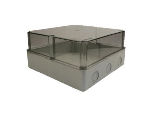 Puszka BS 340x340x160 pokrywa przeźroczysta IP66