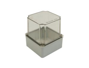 Puszka BS 120x120x140 pokrywa przeźroczysta IP66