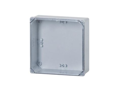 Puszka hermetyczna FG 170x170x75 pokrywa przeźroczysta