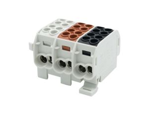 Zacisk HLS 3x100A-2 (1x25,1x16 / 1x25,1x16) /3L/ Al/Cu