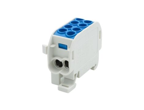 Zacisk HLS 100A-2 (1x25,1x16 / 1x25,1x16) Al/Cu - niebieski