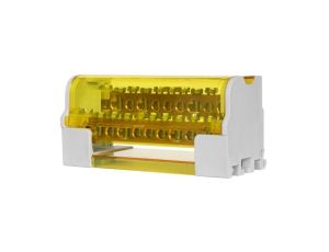 Blok rozdzielczy dwubiegunowy LBR - 211 (125A - 2x11 otworów)