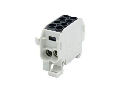 Zacisk HLS 100A-2 (1x25,1x16 / 1x25,1x16) Al/Cu - czarny