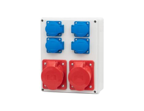 Rozdzielnica R-240 - gniazda 2x16A 5p, 4x230V