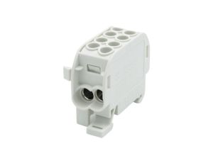 Zacisk HLS 100A-2 (1x25,1x16 / 1x25,1x16) Al/Cu - szary