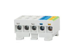 Złączka szynowa ZU 5-torowa (5x35mm2) /3L+N+PE/ Al/Cu