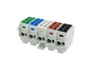 Zacisk HLS 5x125A-2 (1x35,1x25/1x35,1x25) /3L+N+PE/ Al/Cu