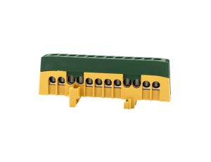 Listwa ochronna ZPI 12-modułowa (12x16mm2) IP20 AL/CU - żółto/zielona