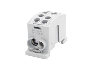 Zacisk odgałęźny HLK 125A-2 (1x35,1x25 / 1x35,1x25) Al/Cu - szary