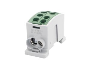 Zacisk odgałęźny HLK 125A-2 (1x35,1x25 / 1x35,1x25) Al/Cu - zielony